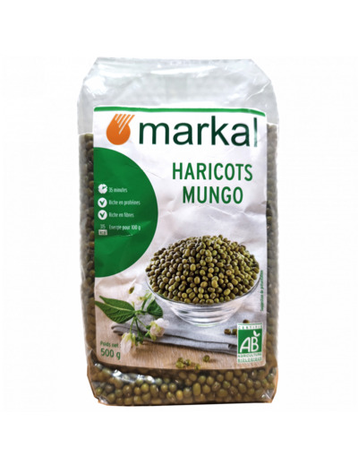 Haricots Mungo Bio 500g