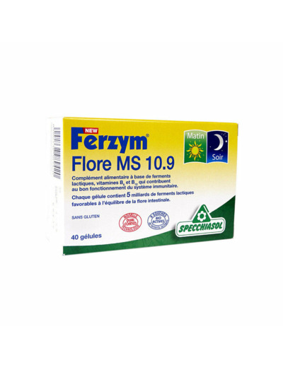 Ferzym Flore MS 10.9-40 gélules-Specchiasol