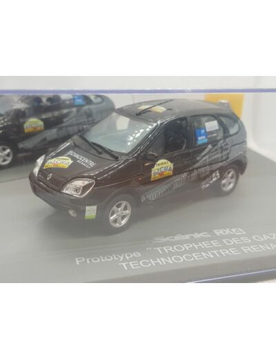 RENAULT SCENIC RX4 PROTOTYPE TROPHEE DES GAZELLES 1/43 BOITE D'ORIGINE