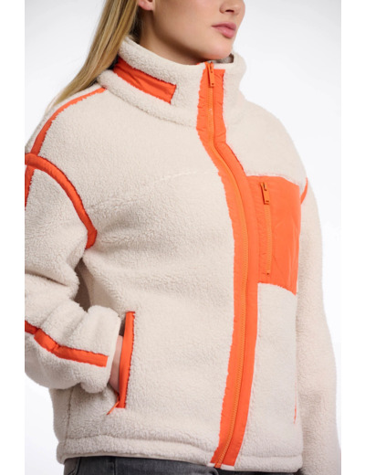 Veste courte sherpa Rino et Pelle