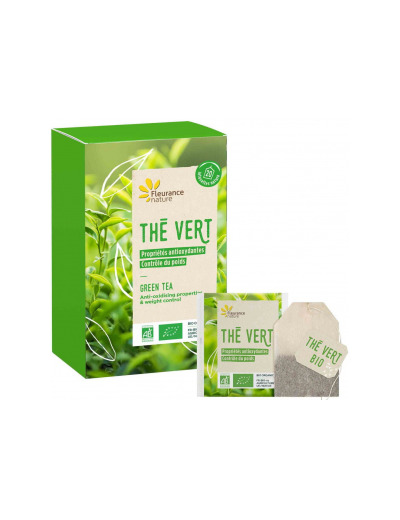 Thé vert bio 20 sachets