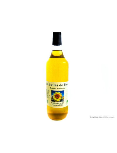 Huile de Tournesol Vierge Bio 1L