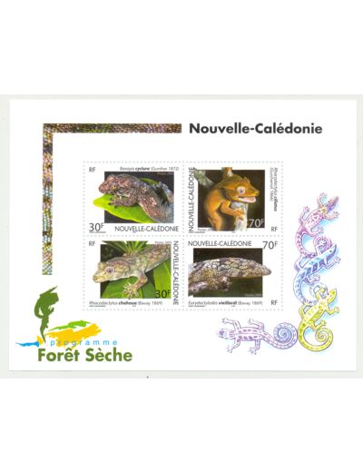 NOUVELLE-CALEDONIE FEUILLET N29 YT 29 FORET SECHE NEUF ** LUXE