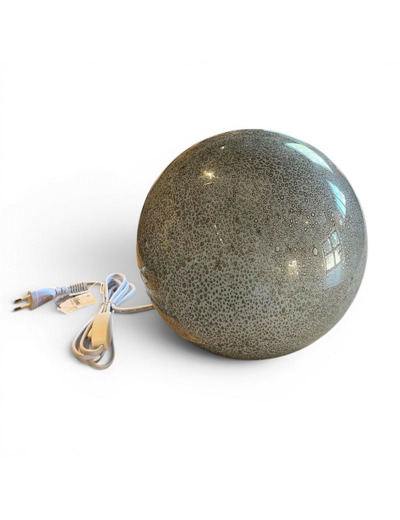 Lampe boule Galaxie Grise 24x24x23cm