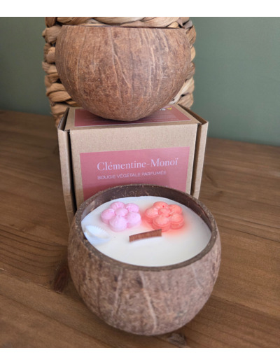 BOUGIE COCO Clémentine _Monoï