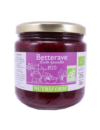 Betterave Lacto-Fermentée Bio 380g