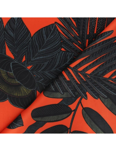 Thevenon Corinthe fond orange velours 140cm 50000 tours 2467905