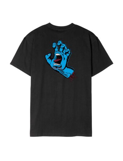 Tee Shirt SANTA CRUZ Screaming Hand Chest Black