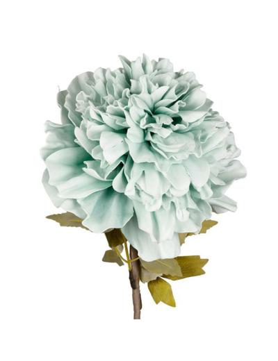 Fleur Artificielle Proteace Vert d'Eau en Polyester Haute Tige 84cm