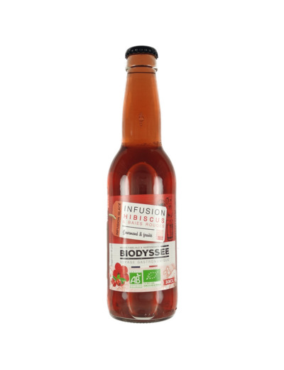 Infusion Hibiscus et Baies Rouges 33cl
