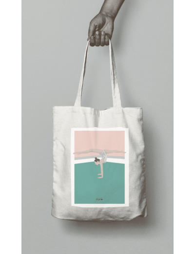 Tote bag ou sac gymnastique "Au sol"