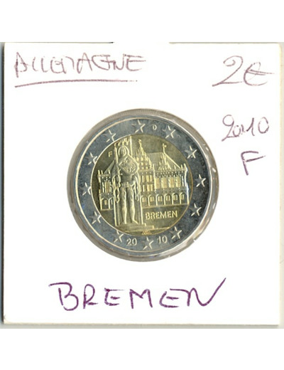 Allemagne 2010 F 2 EURO COMMEMORATIVE BREMEN SUP