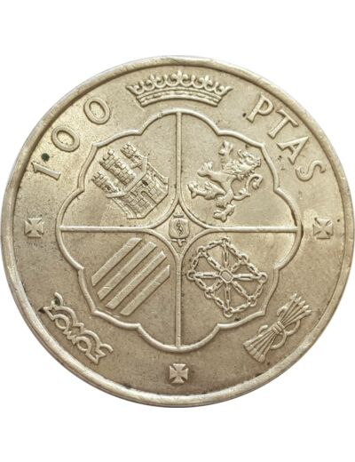 ESPAGNE 100 PESETAS 1966 (67) SUP- (W797)