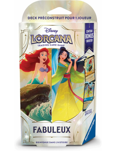 Deck Ariel et Mulan - Lorcana Fabuleux