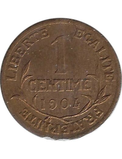 FRANCE 1 CENTIME DUPUIS 1904 SUP/NC