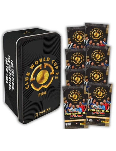 Boîte métal Classique Club World Cup 2025 Adrenalyn XL™ 2025