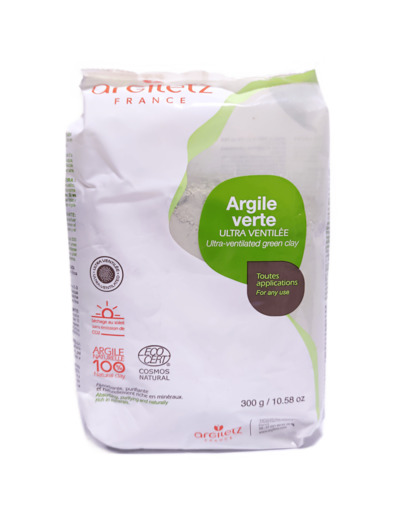 Argile Verte Ultra Ventilée 300g Bio