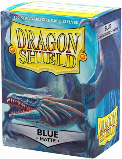 Dragon Shield Matte : Bleu