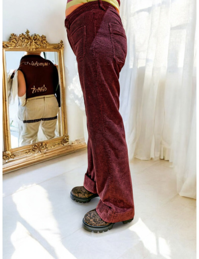 pantalonde DENIM STUDIO Josh velours