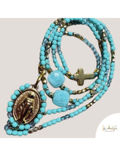 COLLIER CHAPELET LAGUNA