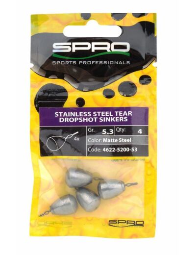stainless steel sinkers spro