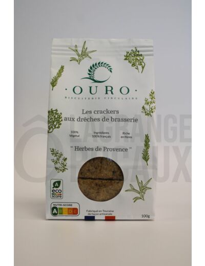 Crackers aux drêches de Brasserie - Herbes de Provence - Ouro