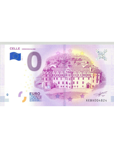 ALLEMAGNE 2018-1 CELLE BILLET SOUVENIR 0 EURO TOURISTIQUE NEUF