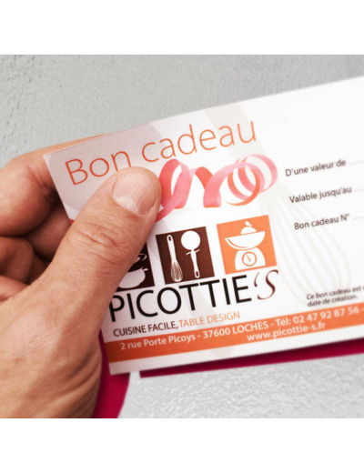 Bon cadeau Picottie's