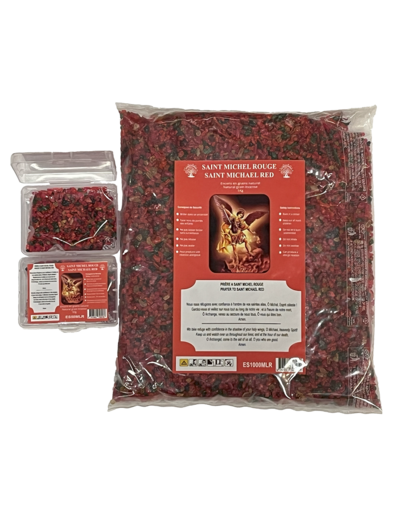 Encens en Grains Saint Michel Rouge - Sachet de 1 Kilo