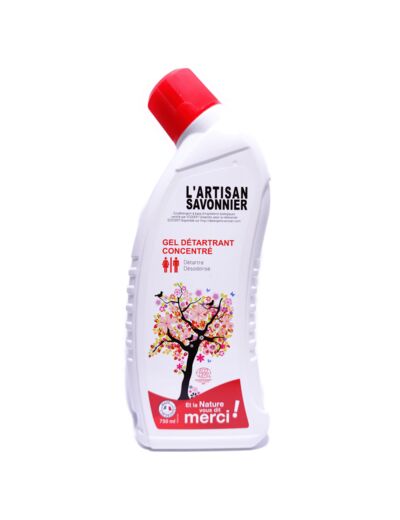 Gel Détartrant Concentré 750ml