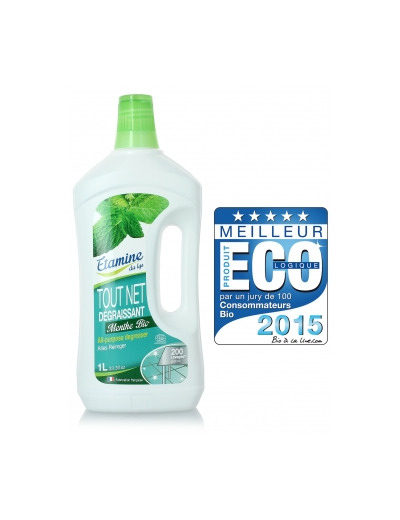 Nettoyant tout net à la menthe multi usage super économique 200 lavages 1L