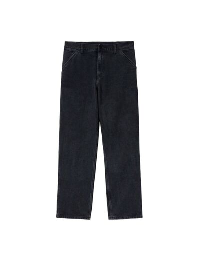 Jean's Carhartt WIP Single Knee pant noir délavé