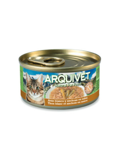 Émincés en sauce Arquivet au thon blanc & anchois 80g