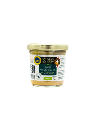 Bloc Foie Gras de Canard IGP Verrine