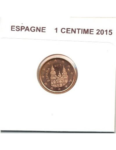 ESPAGNE 2015 1 CENTIME SUP