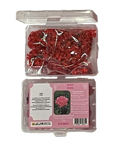 Encens en Grains Rosé - Boite transparente de 50gr