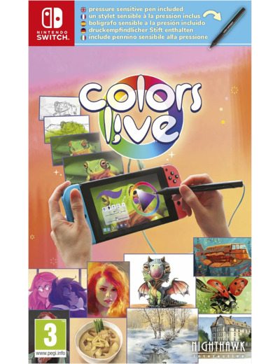 Colors Live (Stylo de Détection de Pression Inclus) - Switch