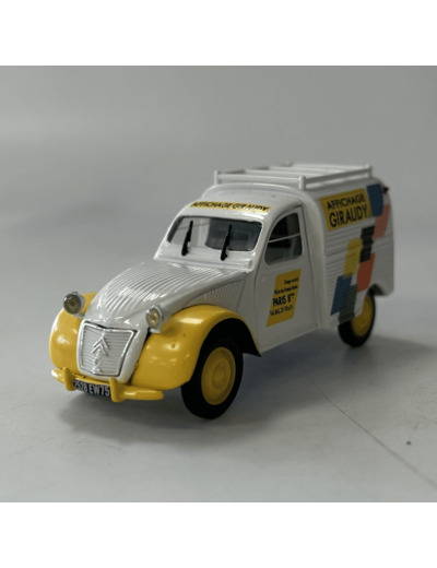 CITROEN 2CV AZU NOREV AFFICHAGE GIRAUDY 1/43 SANS BOITE