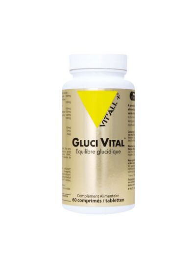 Gluci Vital-60 gélules végétales-Vit'all+