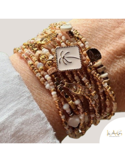 BRACELET MULTIRANGS AMULETTE BALI SOUL