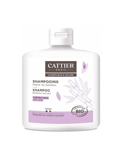 Shampoing à la moëlle de bambou cheveux secs 250ml
