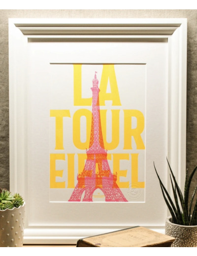 Affiche Tour Eiffel