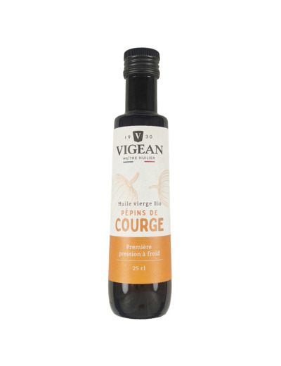 Huile Pépins de Courge Vierge Bio 25cl