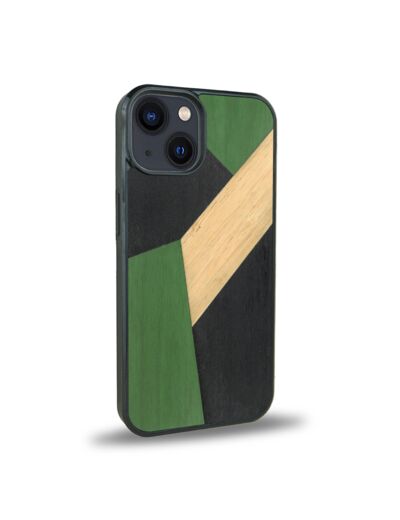 Coque iPhone 14 + MagSafe® - L'Eclat Vert