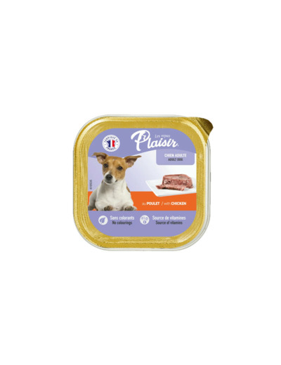 Repas plaisir Chien, Pâtée au poulet - 150g