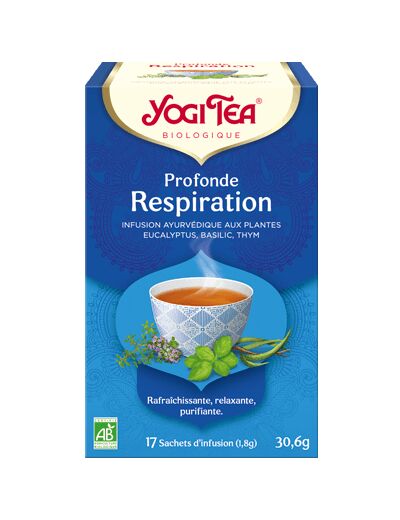 Infusion profonde respiration-17 sachets-Yogi Tea