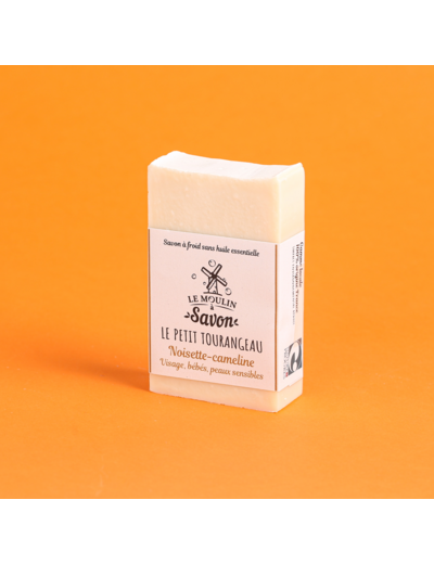 Savon Le Petit Tourangeau Noisette-cameline  (sans huile essentielle)