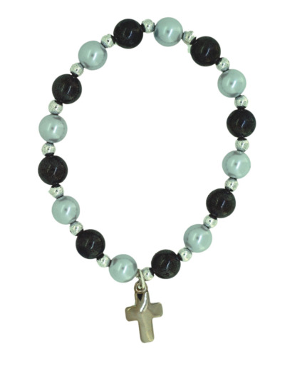Bracelet Elastique Perle BLEU