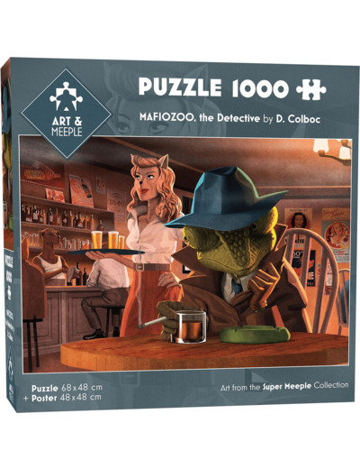 Puzzle Art & Meeple : Mafiozoo - 1000 pièces