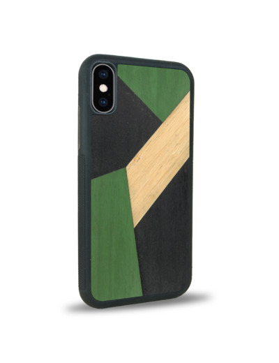 Coque iPhone XS - L'Eclat Vert